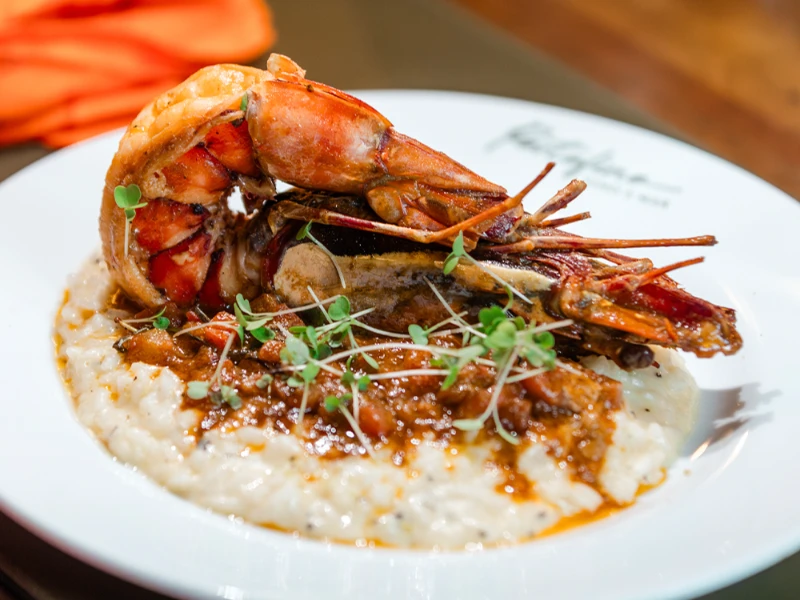 18. Camarão Tigre & Risotto de Limão Confit