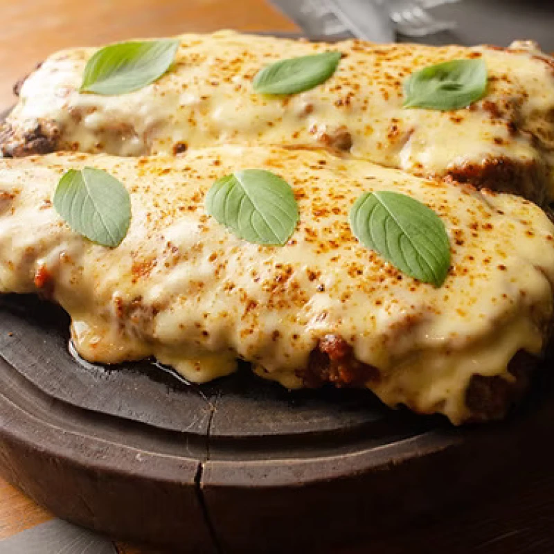 Entraña Angus Uruguayo à Parmegiana