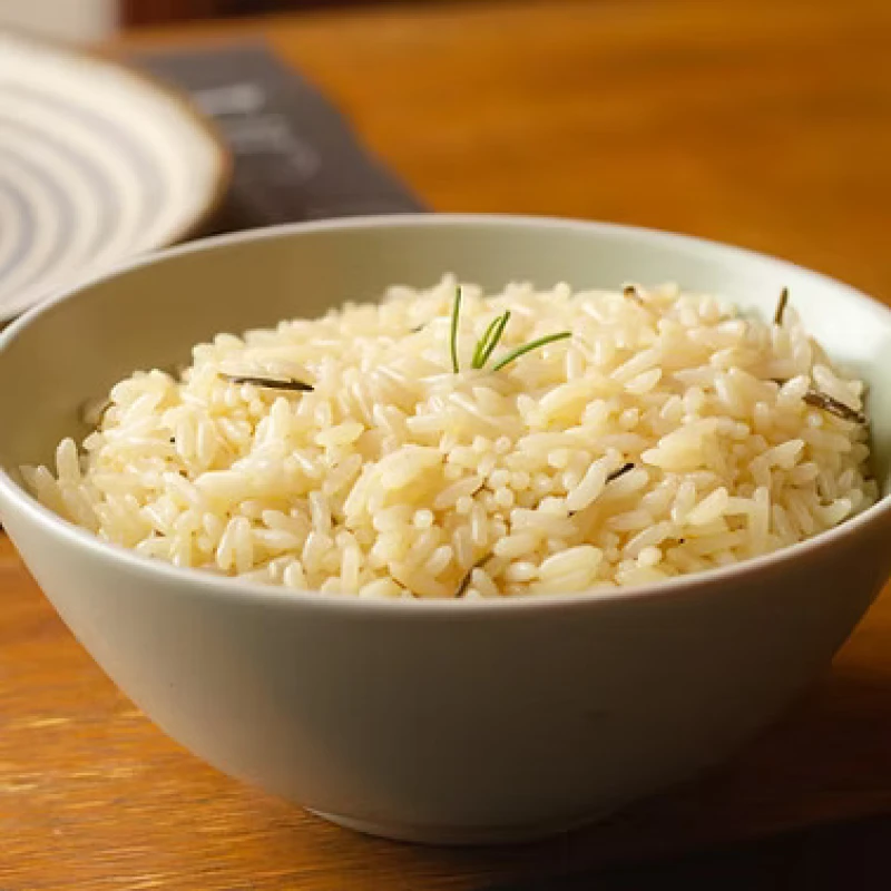 Arroz a La Manteca y Romero