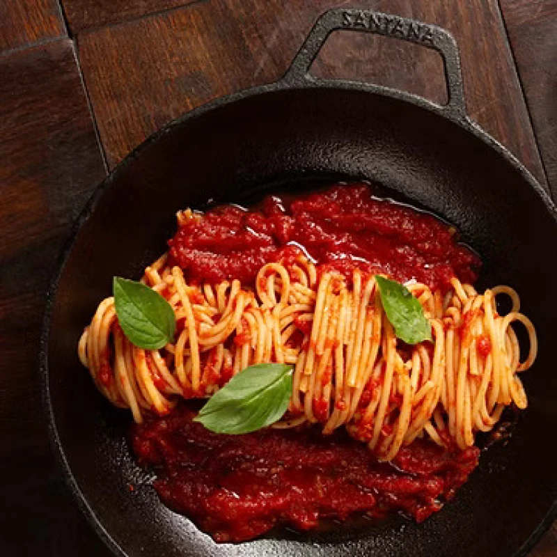 Espaguetis a Salsa Roja