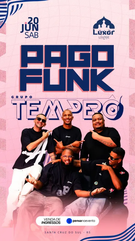 Foto do evento PAGOFUNK - DJ ROST E GRUPO TEMPERÔ