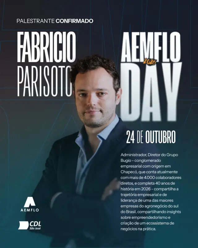 Foto do evento AEMFLO DAY 2026: conhecimento, inspiração e grandes histórias