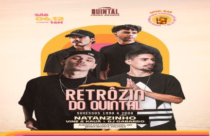 RETRÔZIN DO QUINTAL - Natanzinho + Vine & Kauã + Dj Gabardo