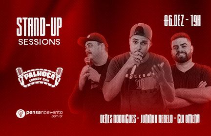 Stand Up com Denes Rodrigues, Gui Omena e Juninho Rebelo
