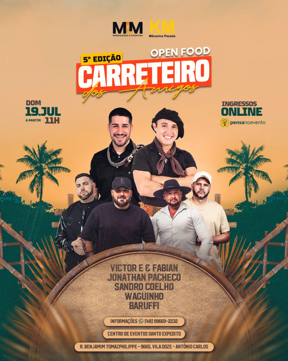 5 ° Edição Carreteiro dos amigos