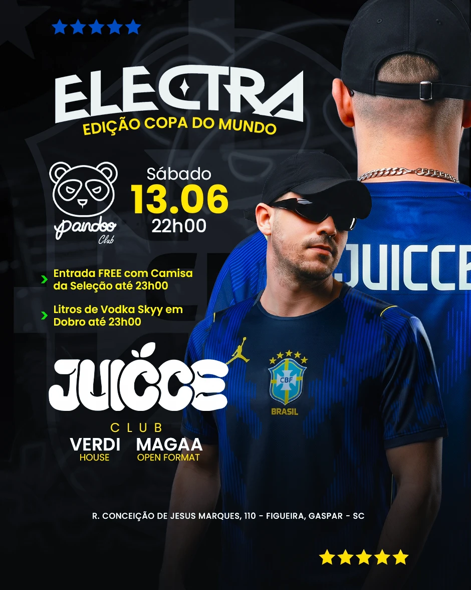 Capa do evento: ELECTRA COM JUICCE