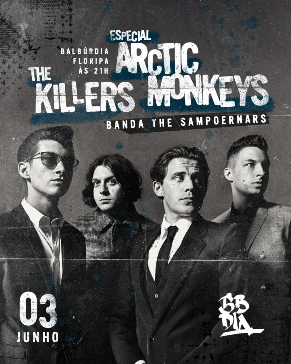 ESPECIAL THE KILLERS + ARCTIC MONKEYS - COM A BANDA SAMPOERNAS