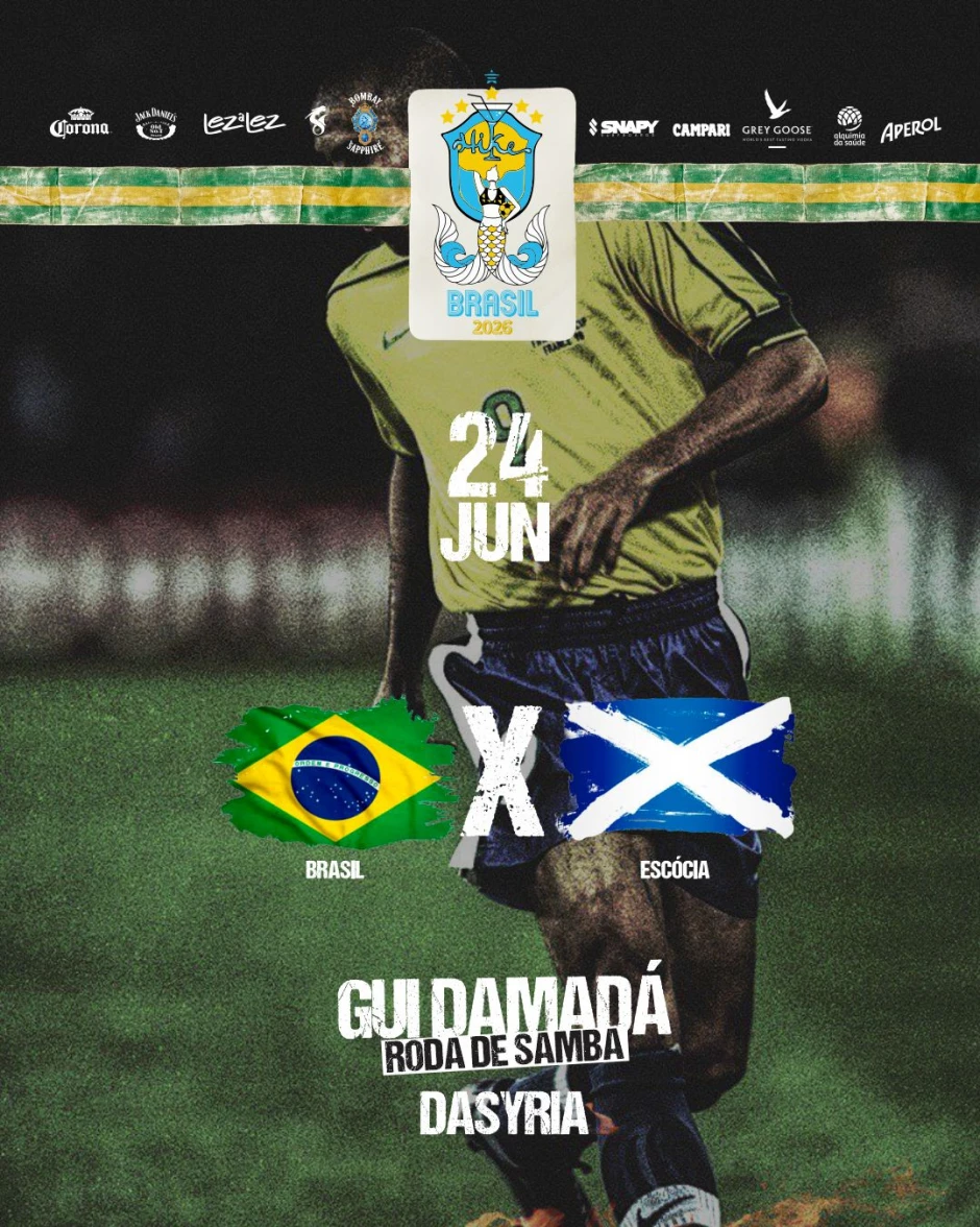 COPA DO MUNDO: BRASIL X ESCÓCIA