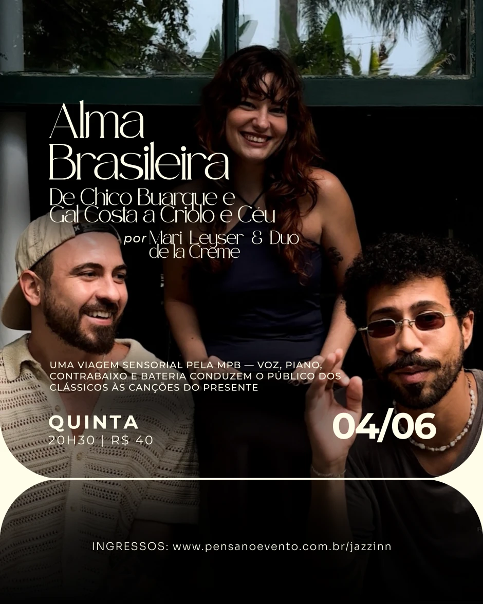 ALMA BRASILEIRA por Mari Leyser & Duo de la Creme