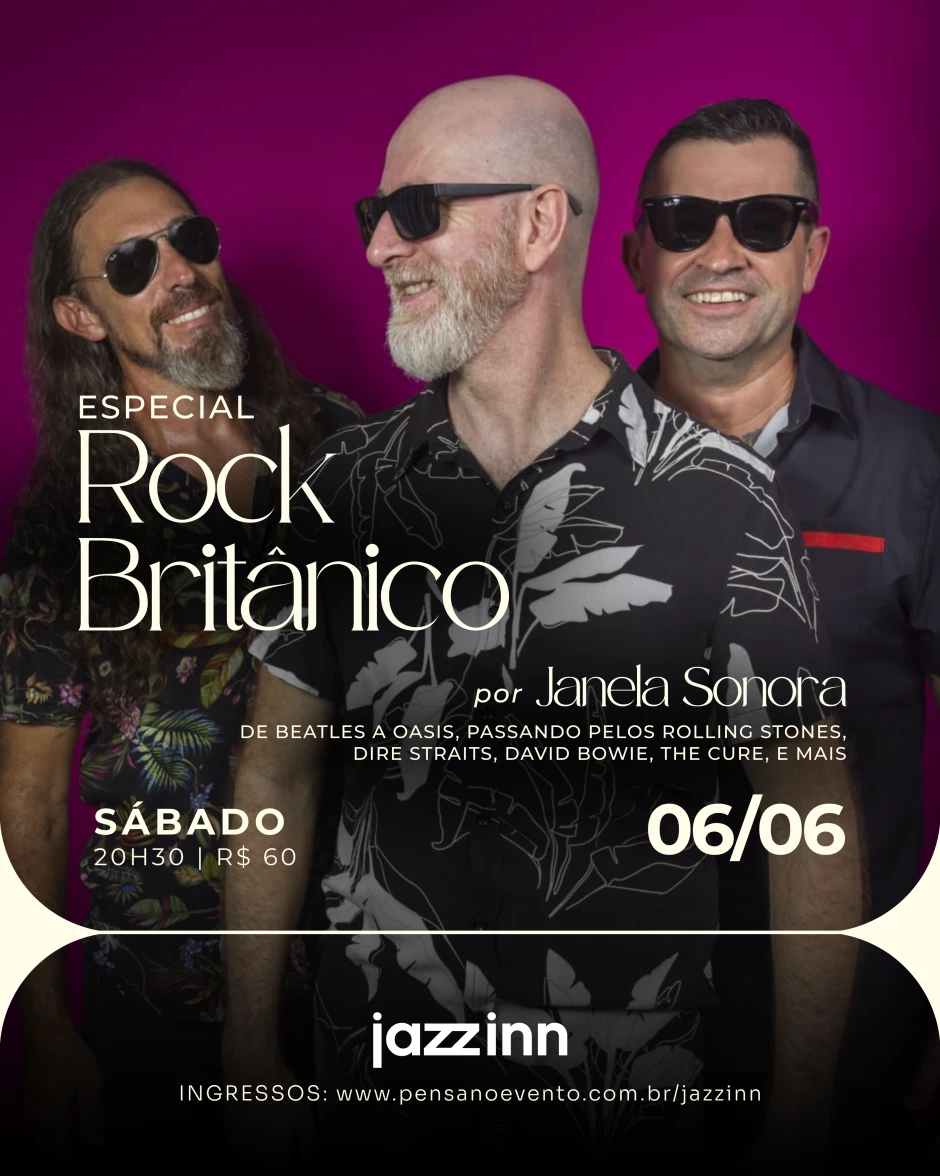 Especial ROCK BRITÂNICO por Janela Sonora