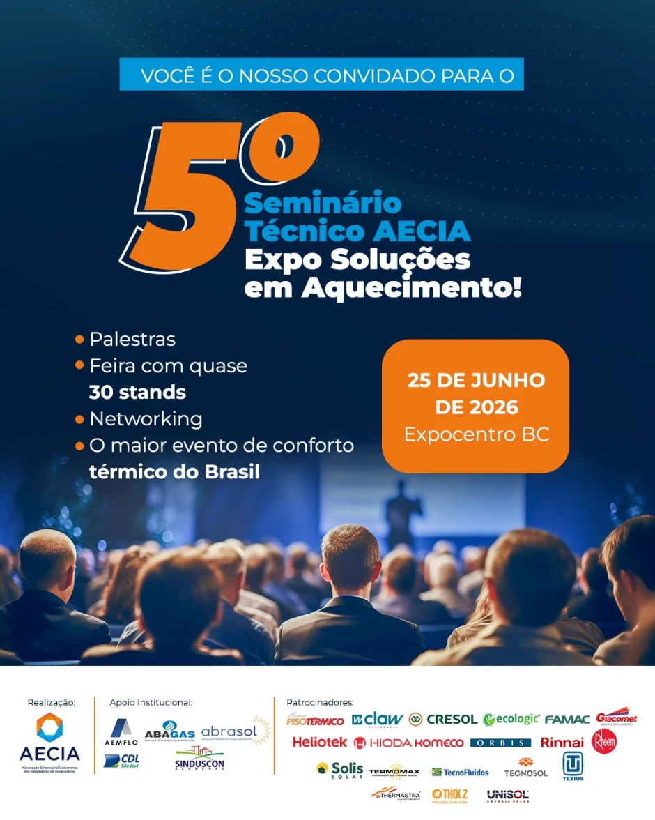 5° Seminário Técnico AECIA - Expo Soluções em Aquecimento