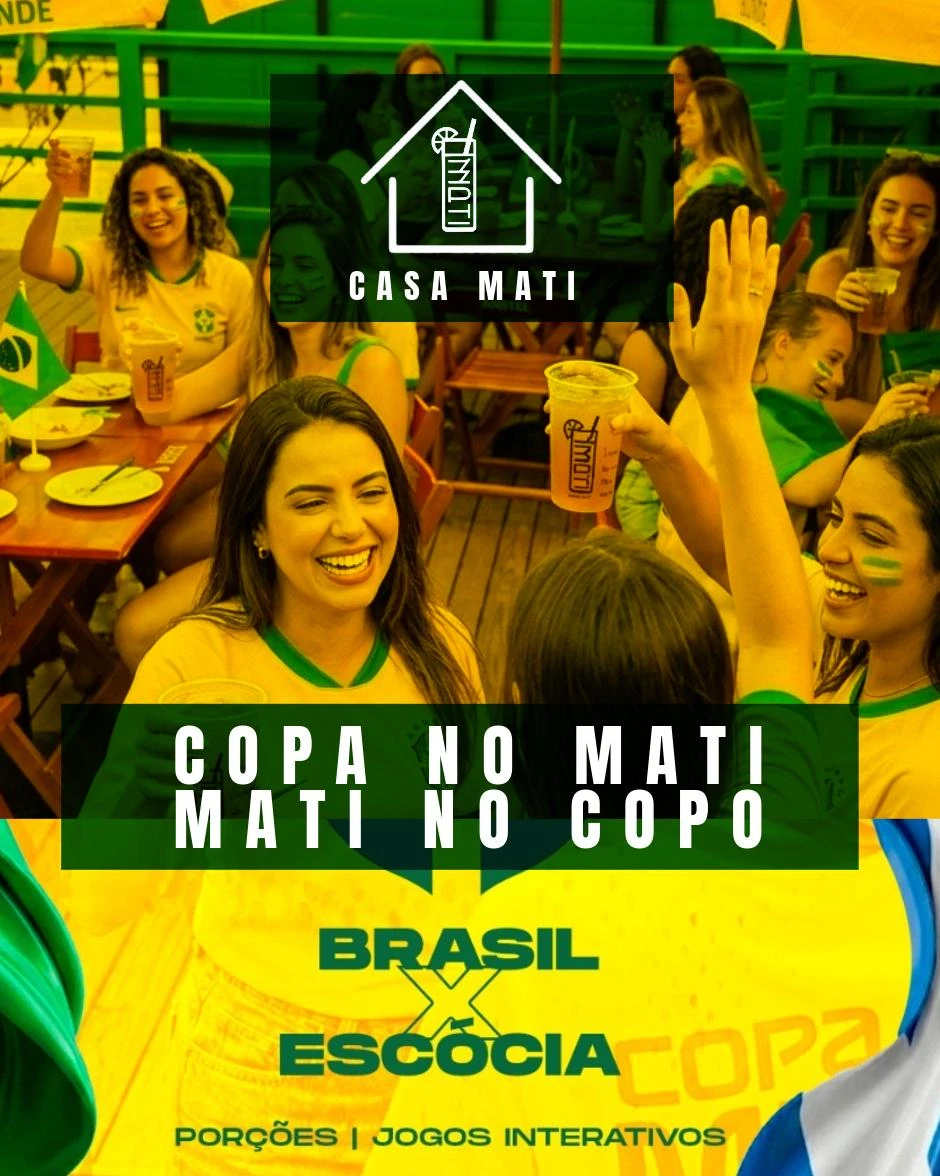 COPA CASA MATI 2026 - TRANSMISSÃO OFICIAL DOS JOGOS DO BRASIL