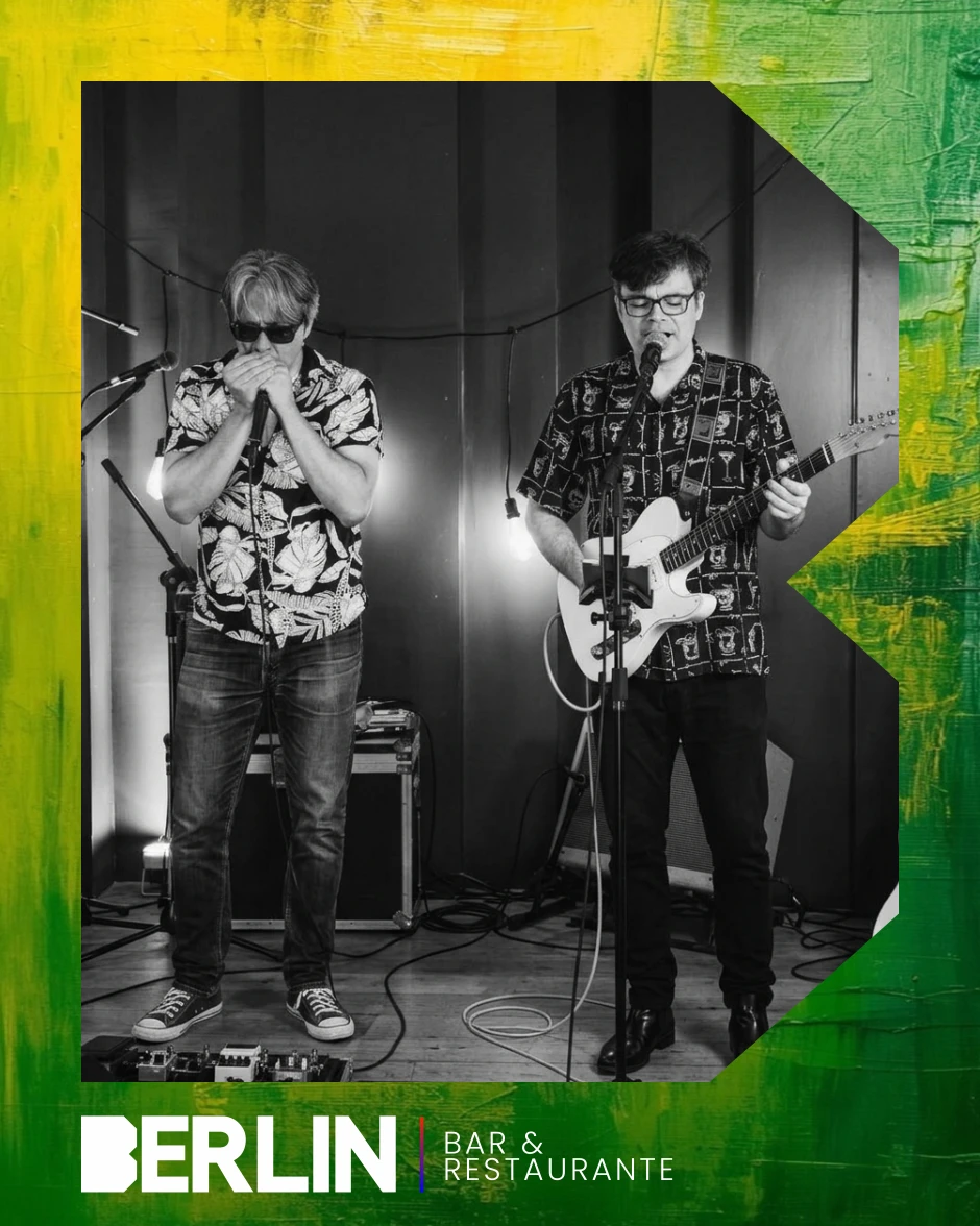 Duo CRIS FERREIRA & GONZALO ARAYA + Jogo do Brasil - GRATUITO