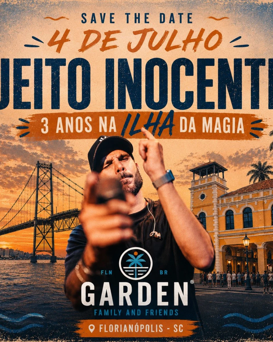 Jeito Inocente - 3 anos na Ilha da Magia
