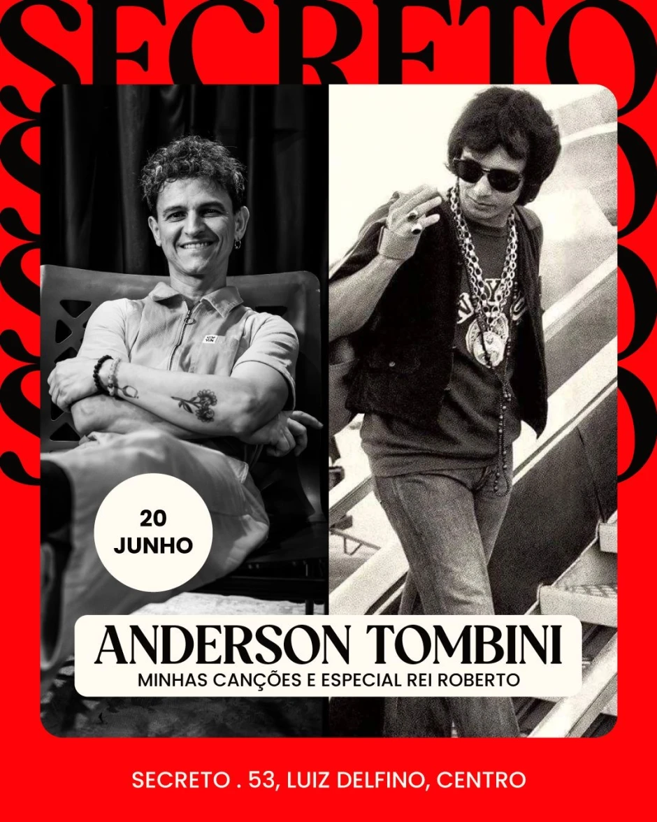 Anderson Tombini Minhas Canções e Especial Rei Roberto