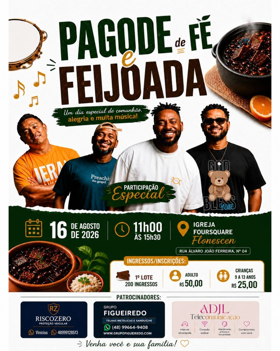 Pagode de Fé e Feijoada