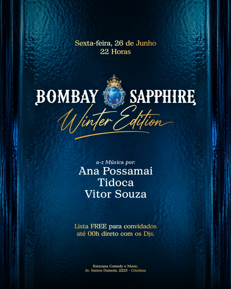 BOMBAY SAPPHIRE WINTER EDITION - Ana Possamai, Tidoca e Vitor Souza