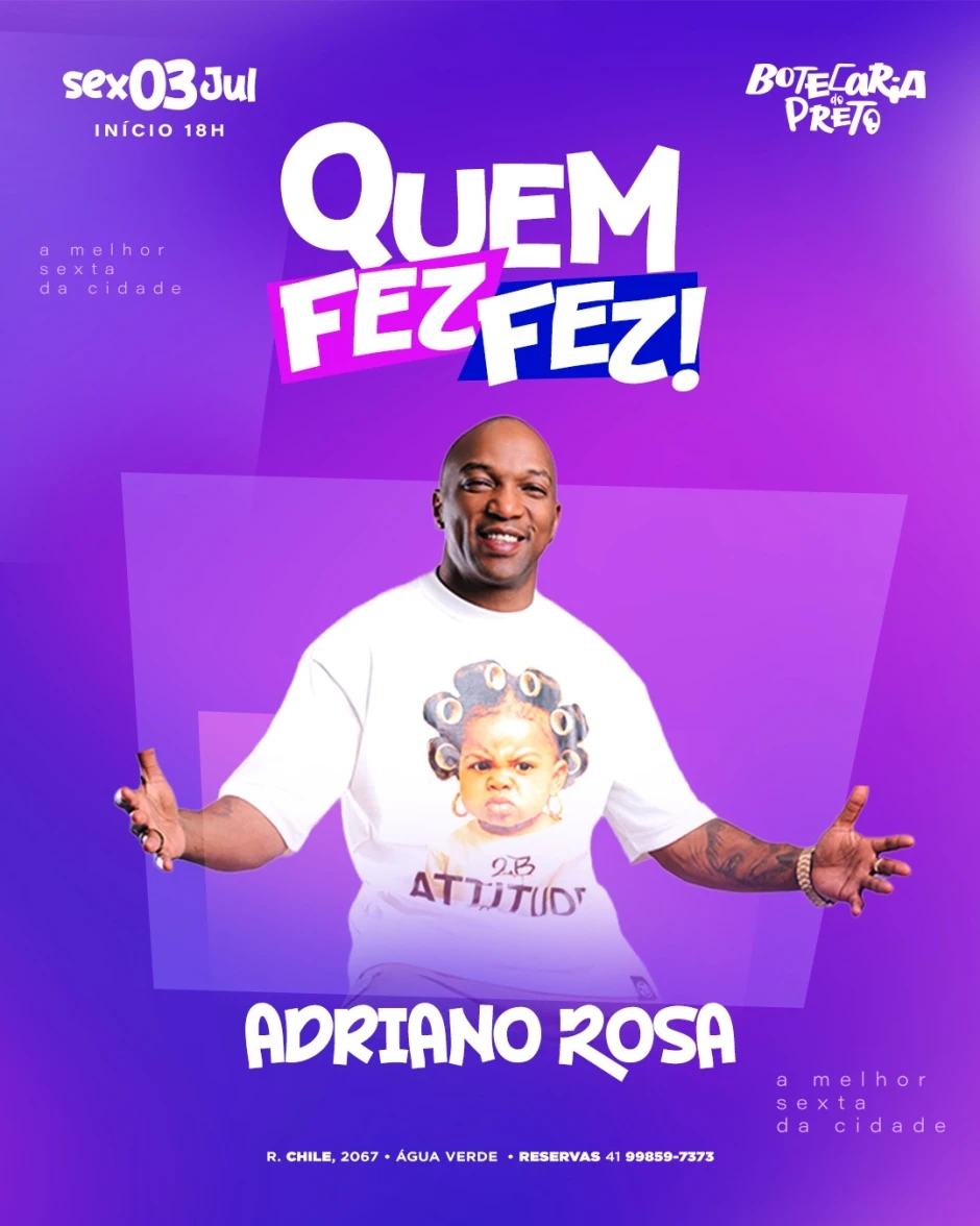 03.07 Sex - Quem fez fez