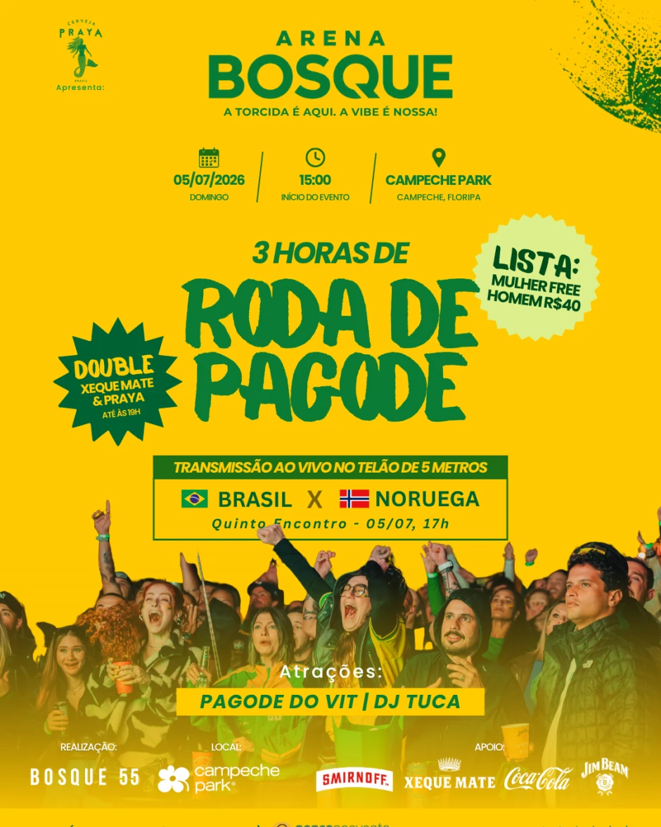 ARENA BOSQUE | Brasil x Noruega