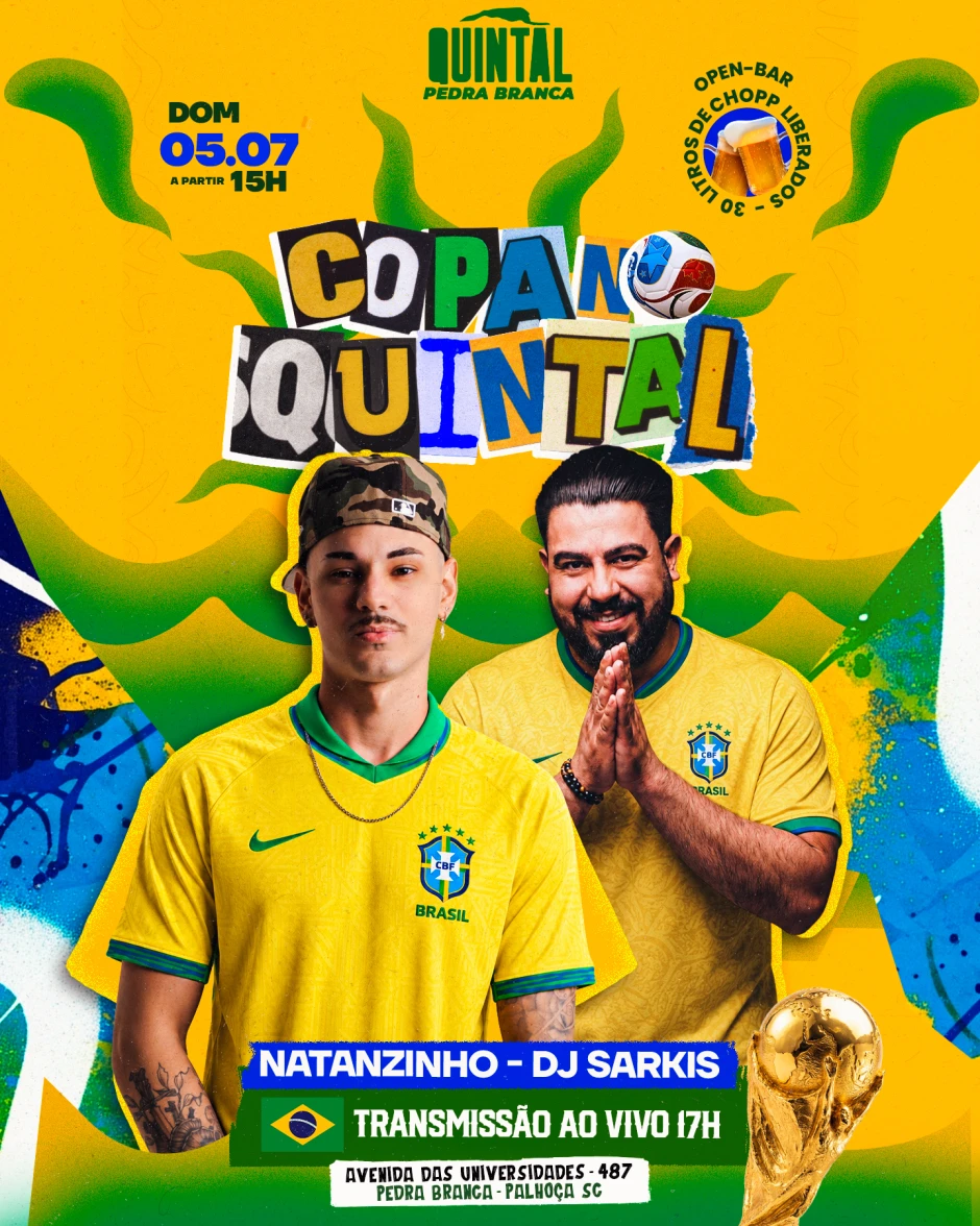 COPA NO QUINTAL - Natanzinho + Dj Sarkis