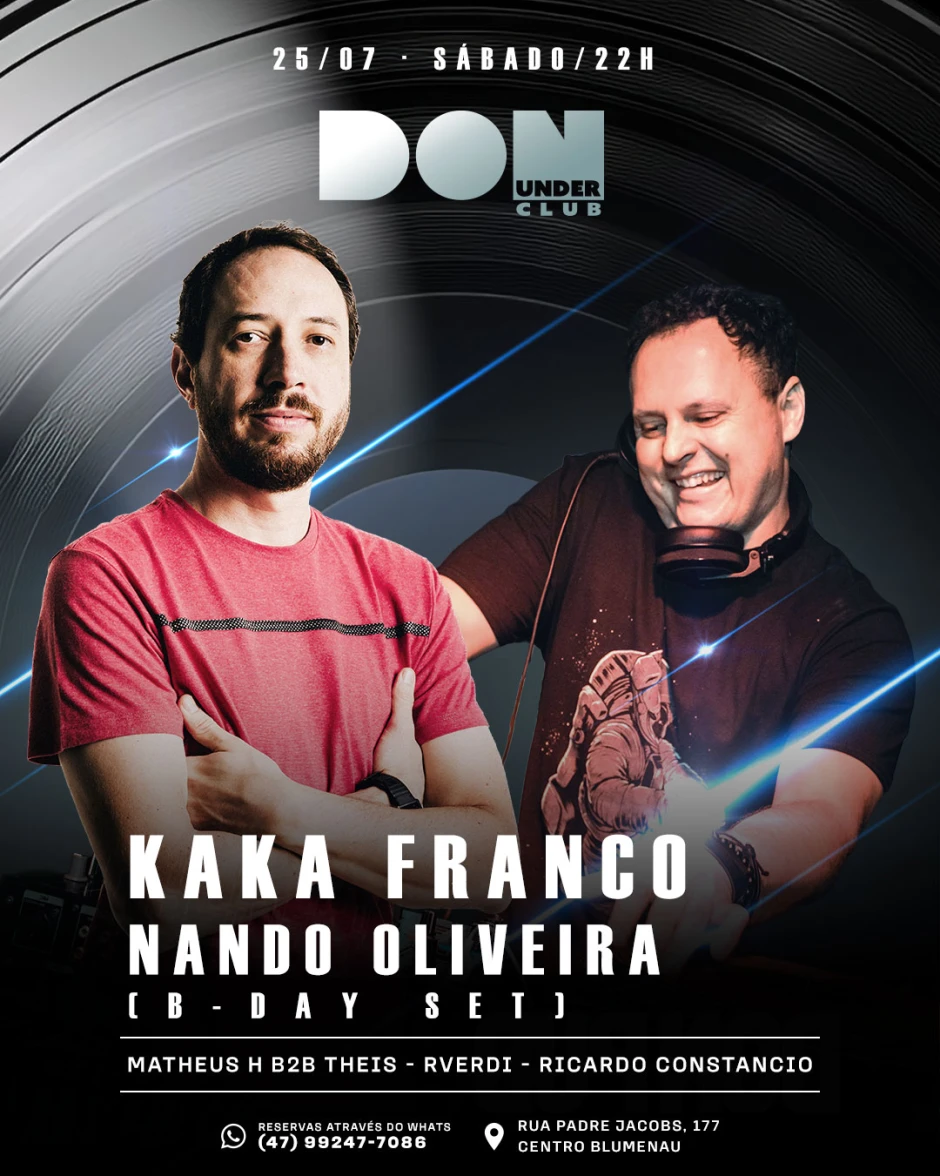 KAKA FRANCO & NANDO OLIVEIRA B-DAY SET