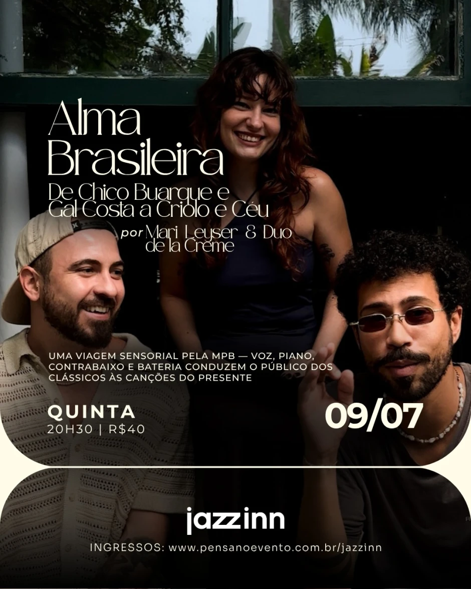 ALMA BRASILEIRA por Mari Leyser & Duo de la Creme