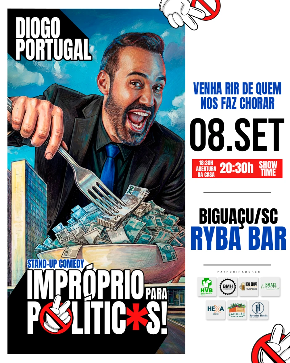 Diogo Portugal em impróprio para políticos