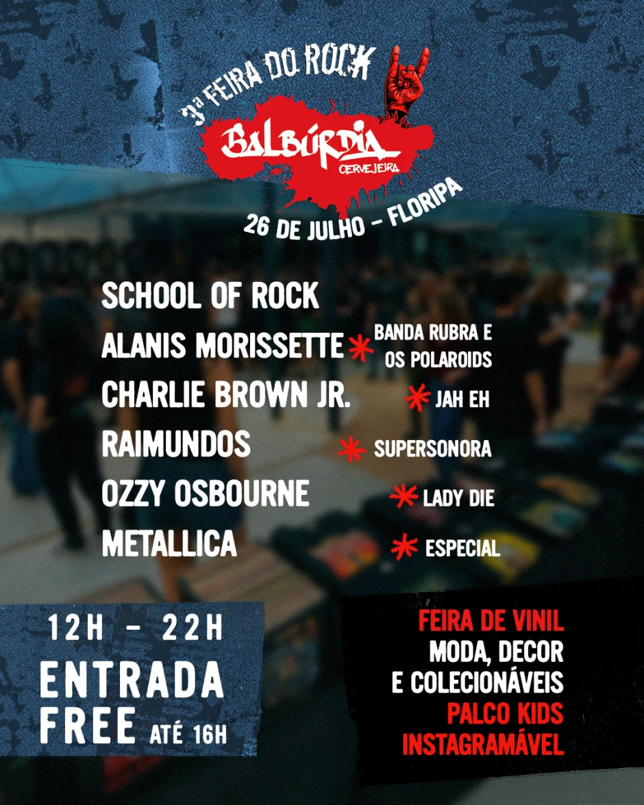 3ª FEIRA DO ROCK
