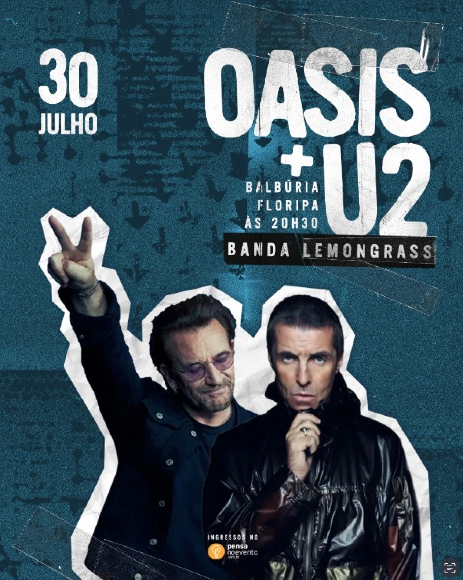 ESPECIAL U2 E OASIS - COM A BANDA LEMONGRASS
