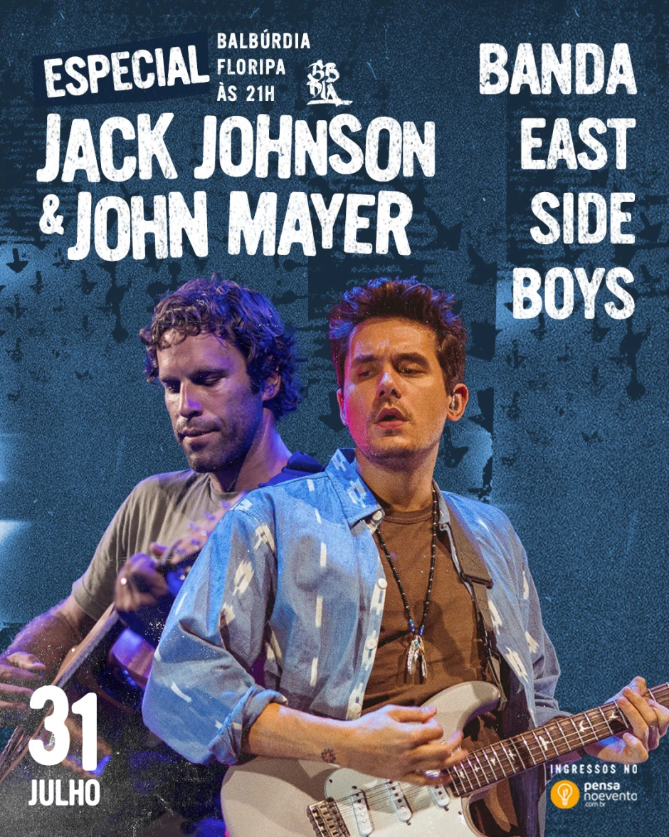 Especial Jack Johnson - John Mayer - East Side Boys