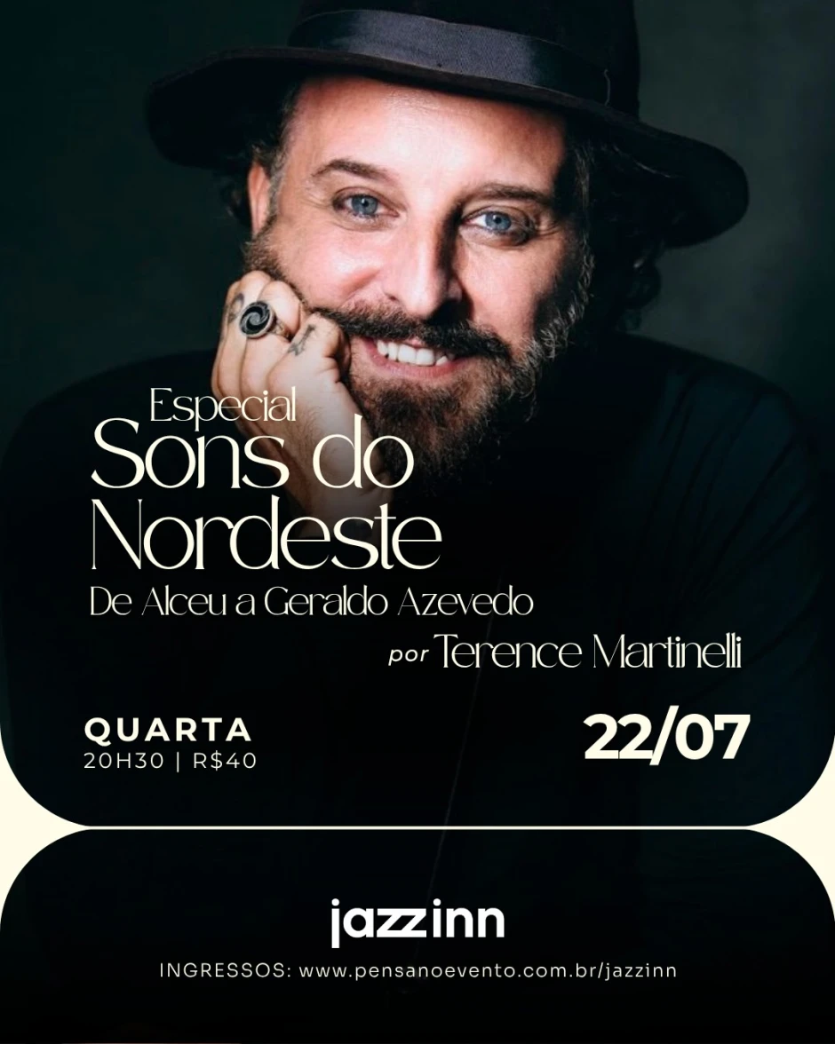 SONS DO NORDESTE - De Alceu a Geraldo Azevedo por Terence Martinelli