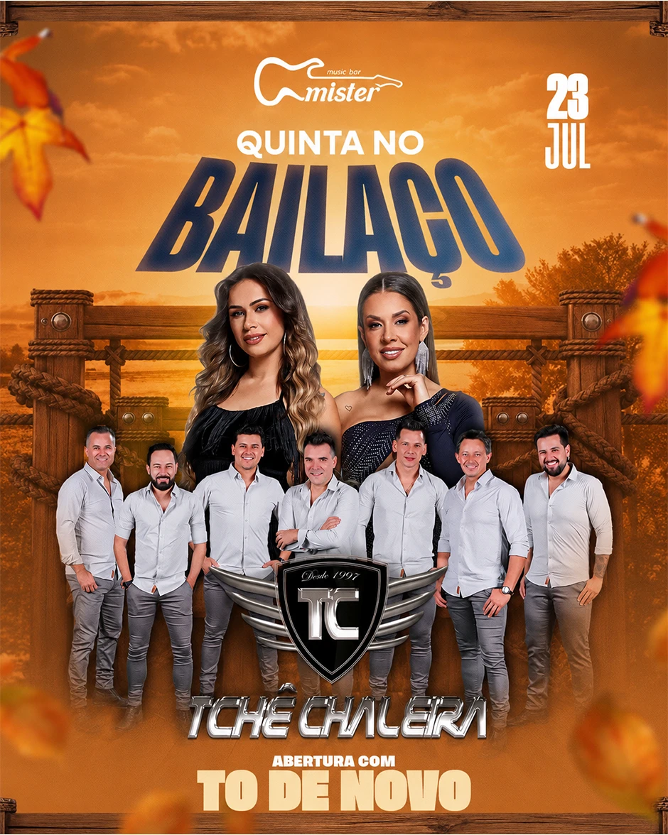 SHOW COM TCHÊ CHALEIRA