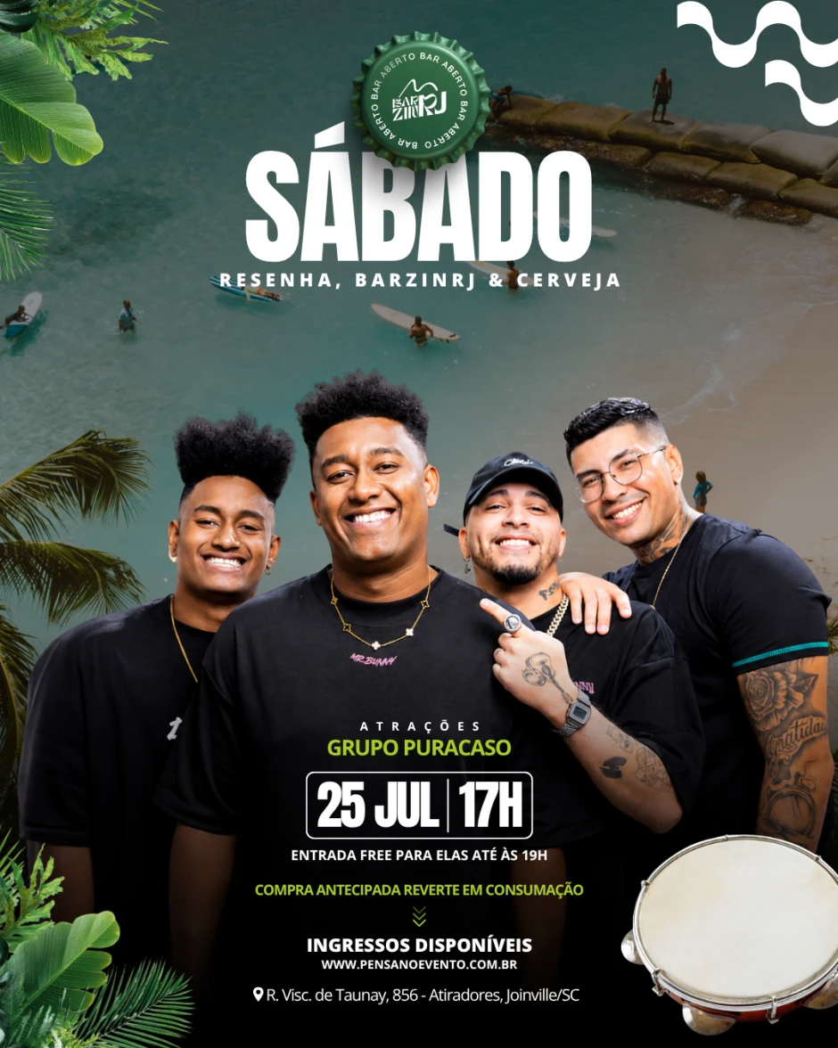 Resenha, BarzinRj & Cerveja: Grupo Puracaso