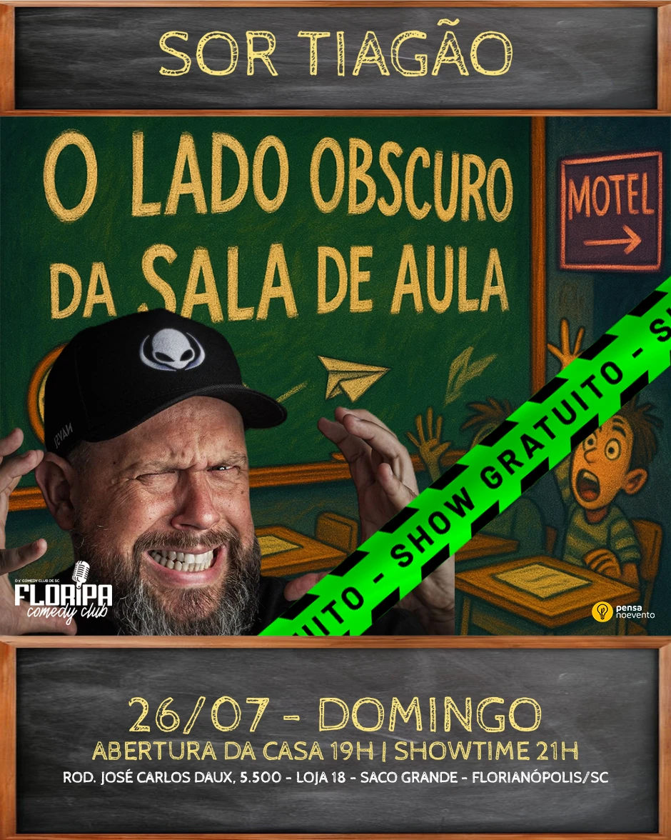PAUL CABANNES e OSVALDO BARROS - STAND UP COMEDY - 21h | Pensanoevento