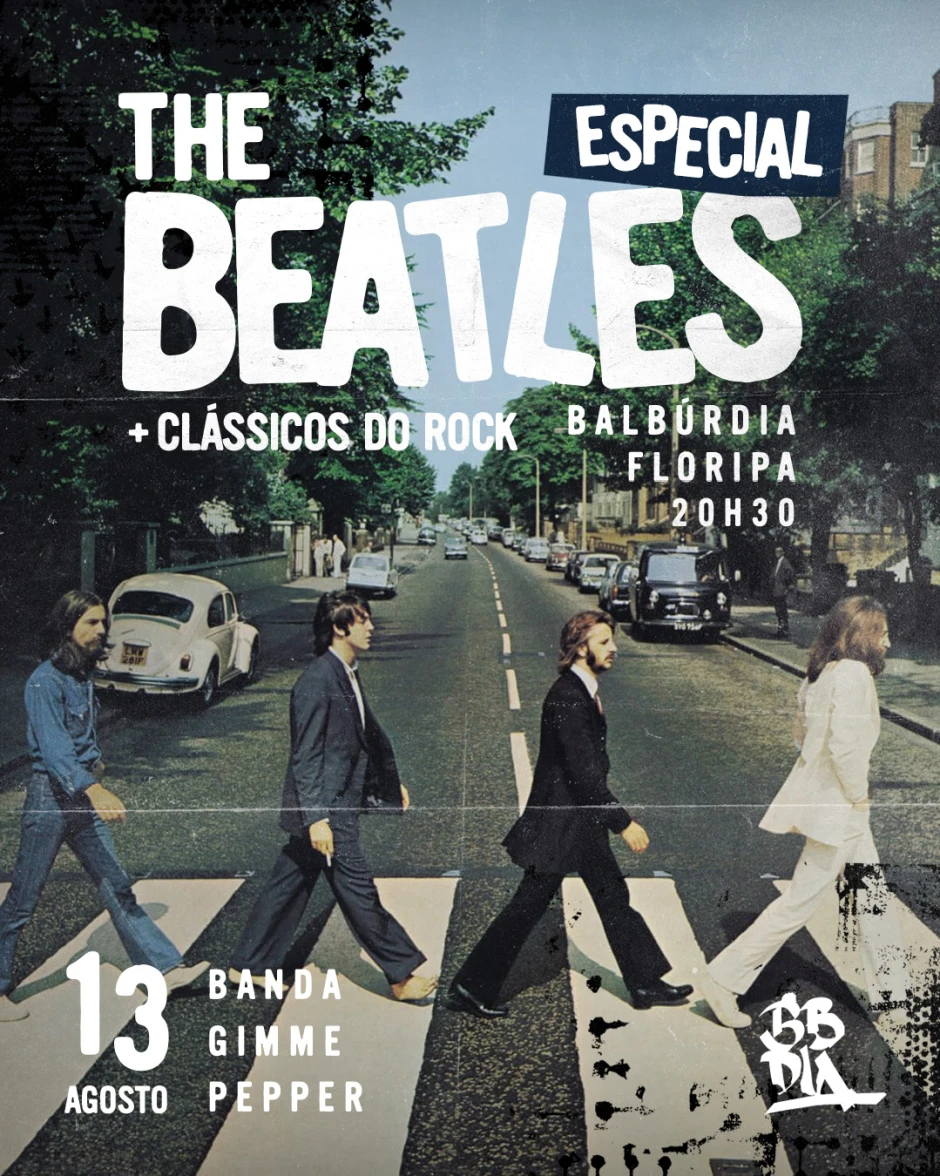 ESPECIAL BEATLES COM A BANDA GIMME PEPPER