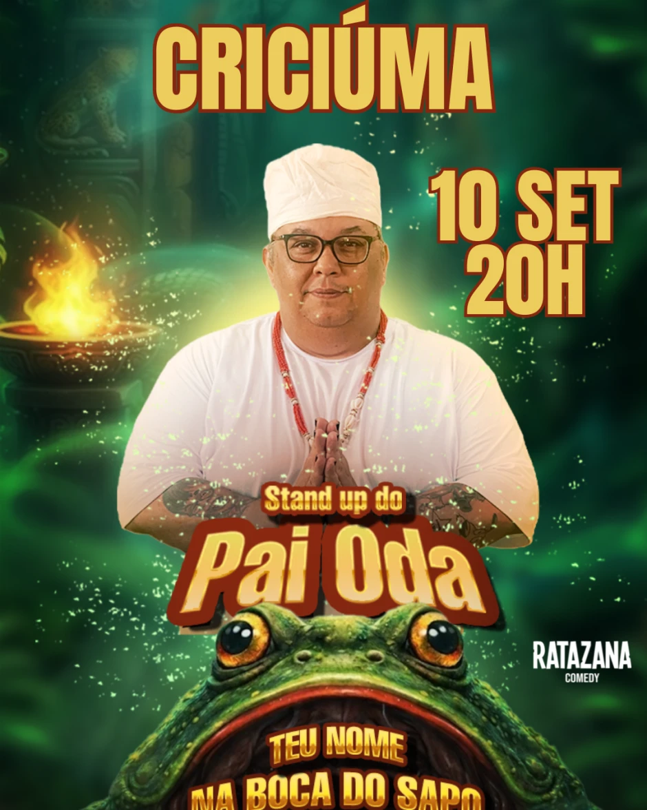 WILSON JAGUARA em: Stand Up do PAI ODA