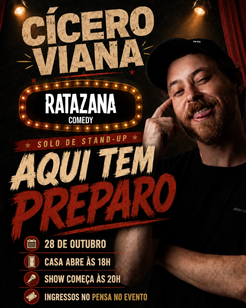 CÍCERO VIANA - Aqui tem preparo!