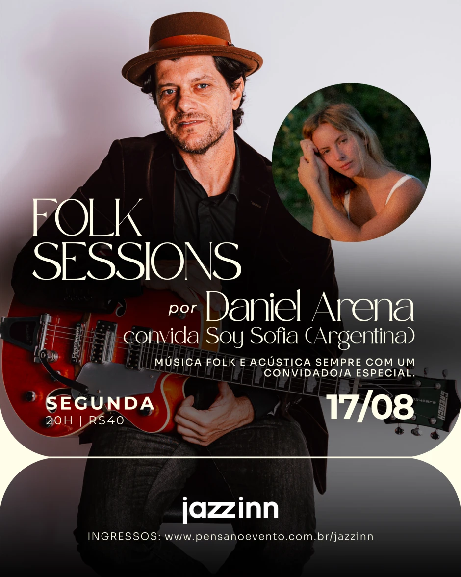 FOLK SESSIONS por Daniel Arena convida Soy Sofia (Argentina)