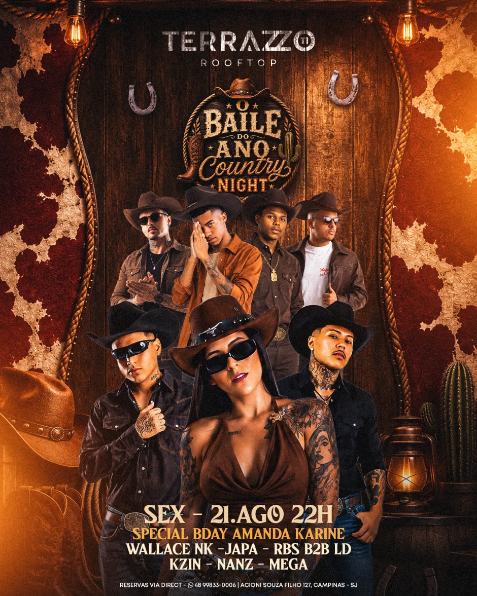 BAILE DO ANO - Wallace NK + Amanda Karine + Japa + Kzin + RBS + LD + Mega
