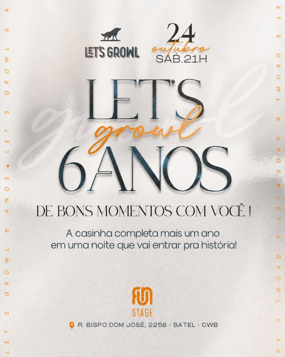 Lets Growl -  6 Anos
