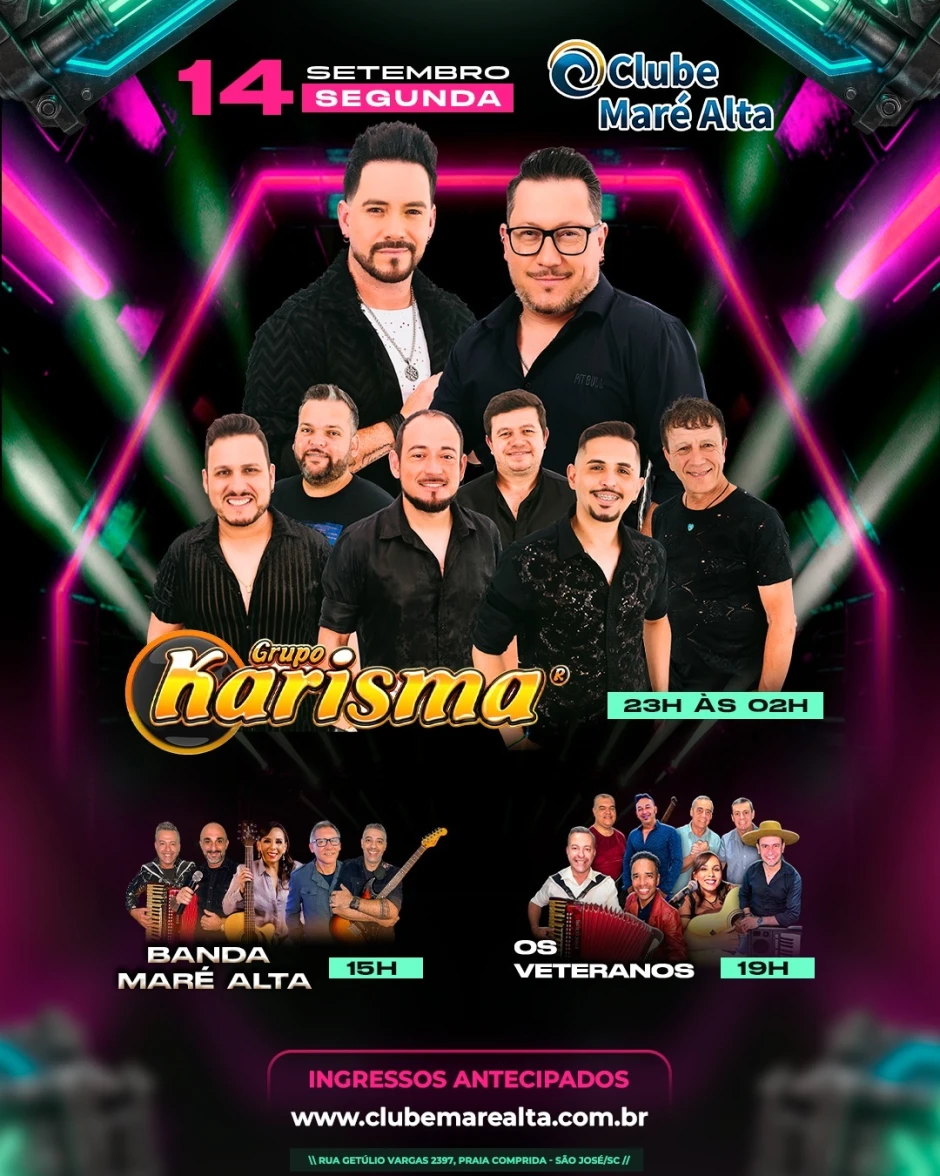 Clube Maré Alta - Grupo Karisma