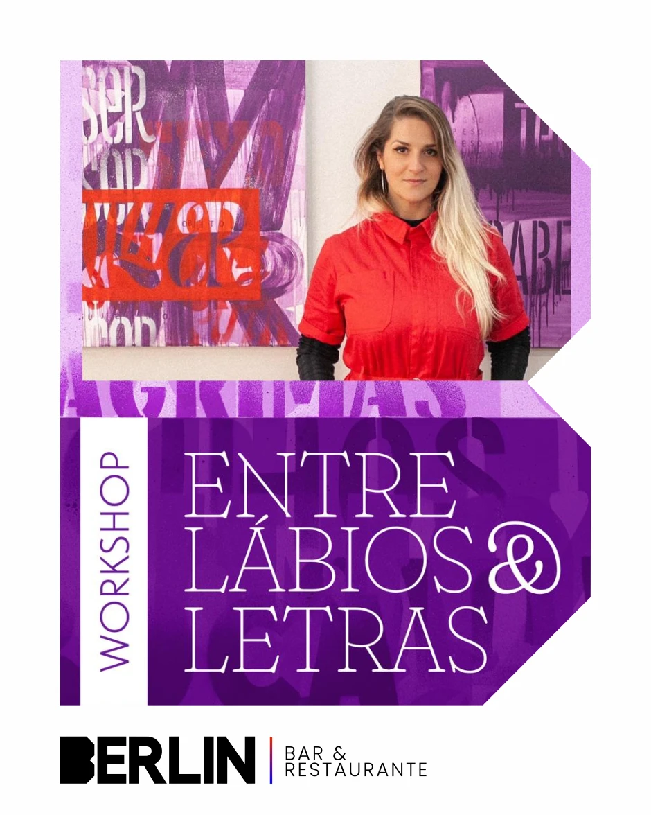 Workshop ENTRE LÁBIOS & LETRAS com CRIS PAGNONCELLI