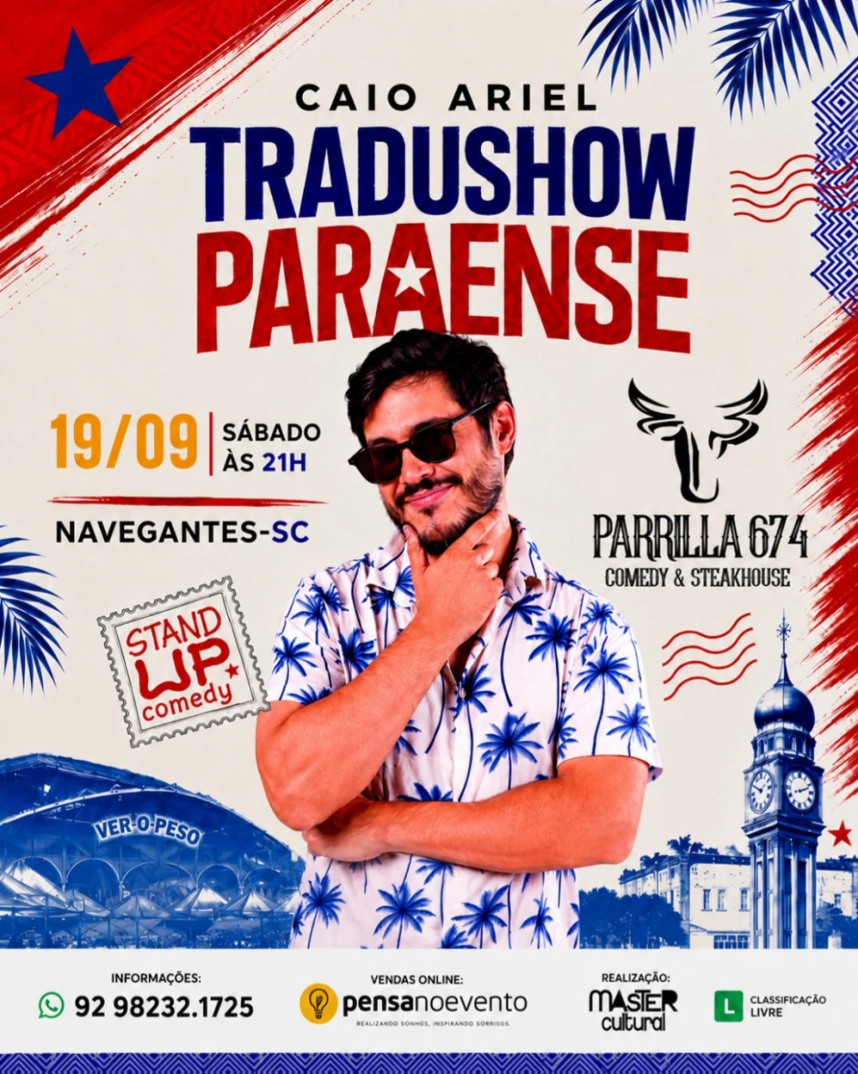 Caio Ariel em TRADUSHOW PARAENSE