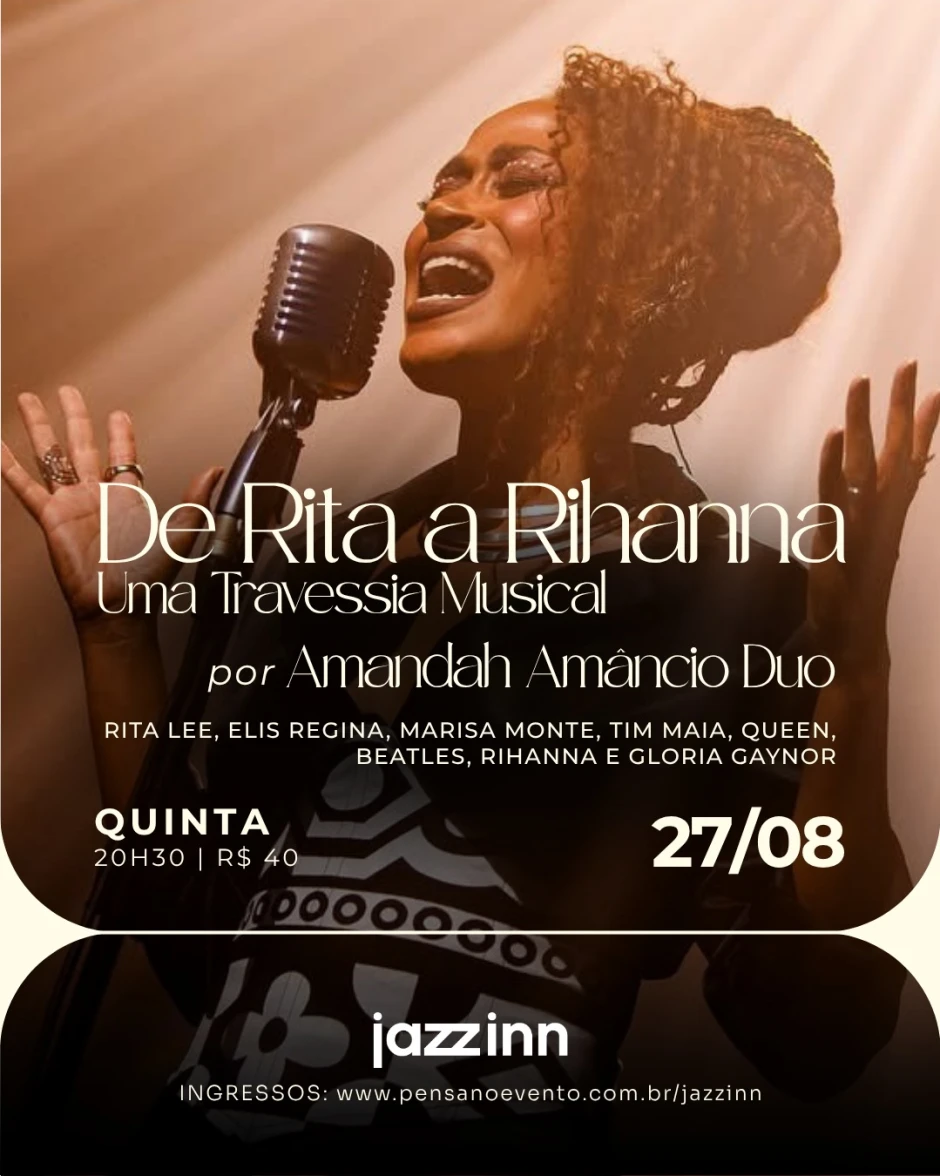 De Rita a Rihanna por Amandah Amâncio Duo