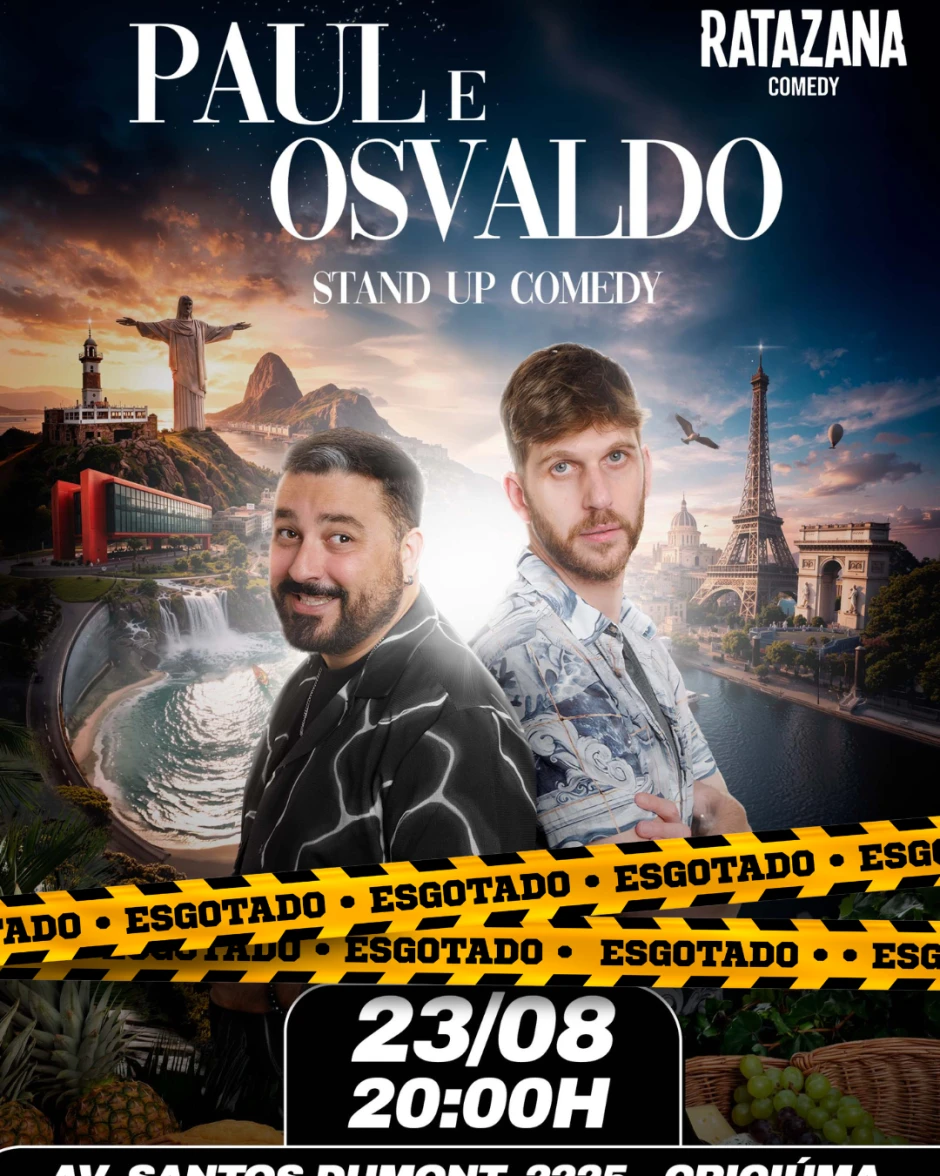 PAUL & OSVALDO – STAND UP COMEDY