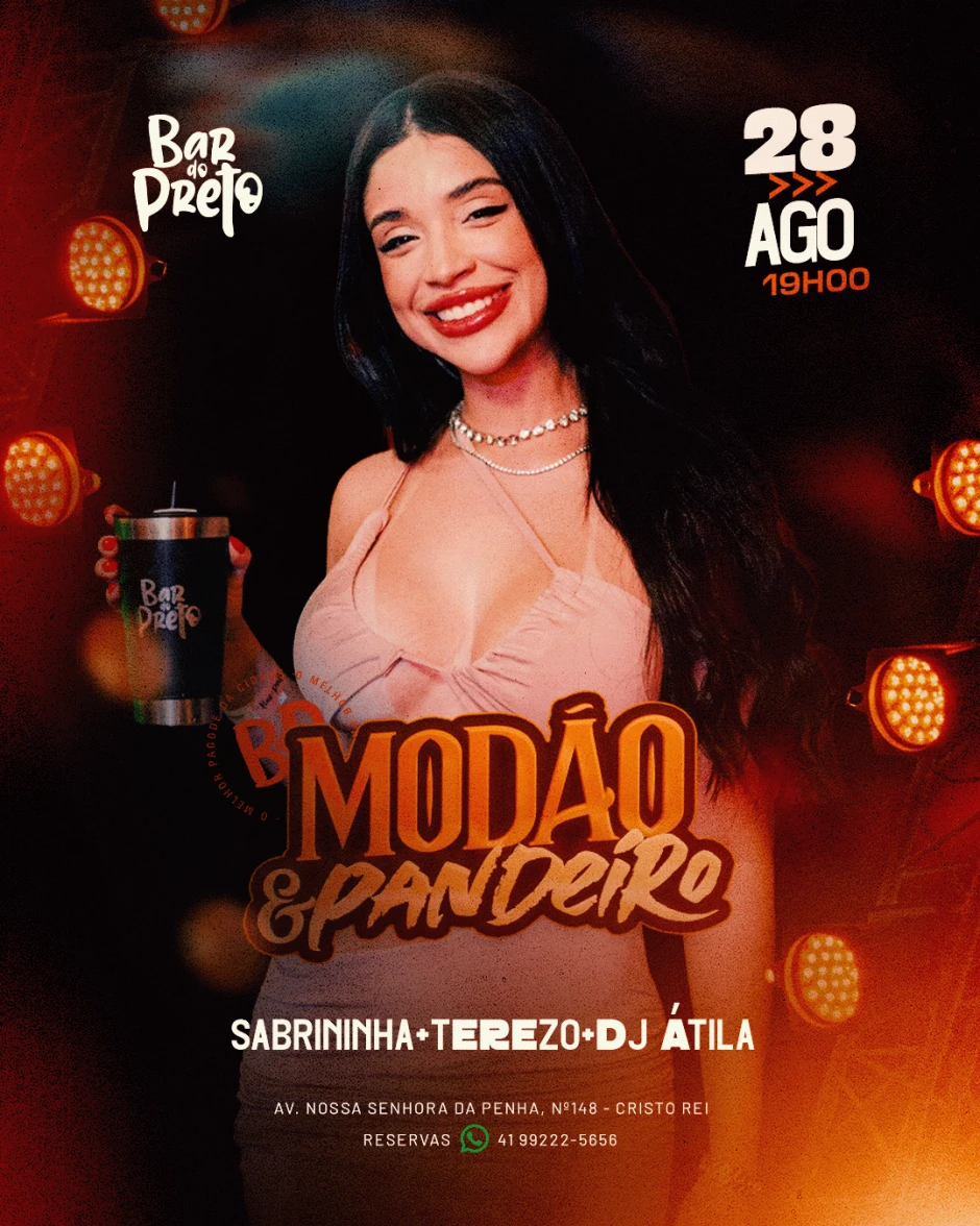 Sex.28.Ago - Modão e Pandeiro