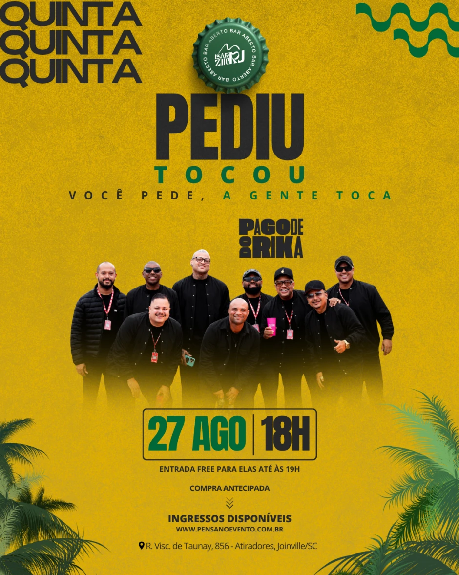 Pediu Tocou: Pagode do Rika