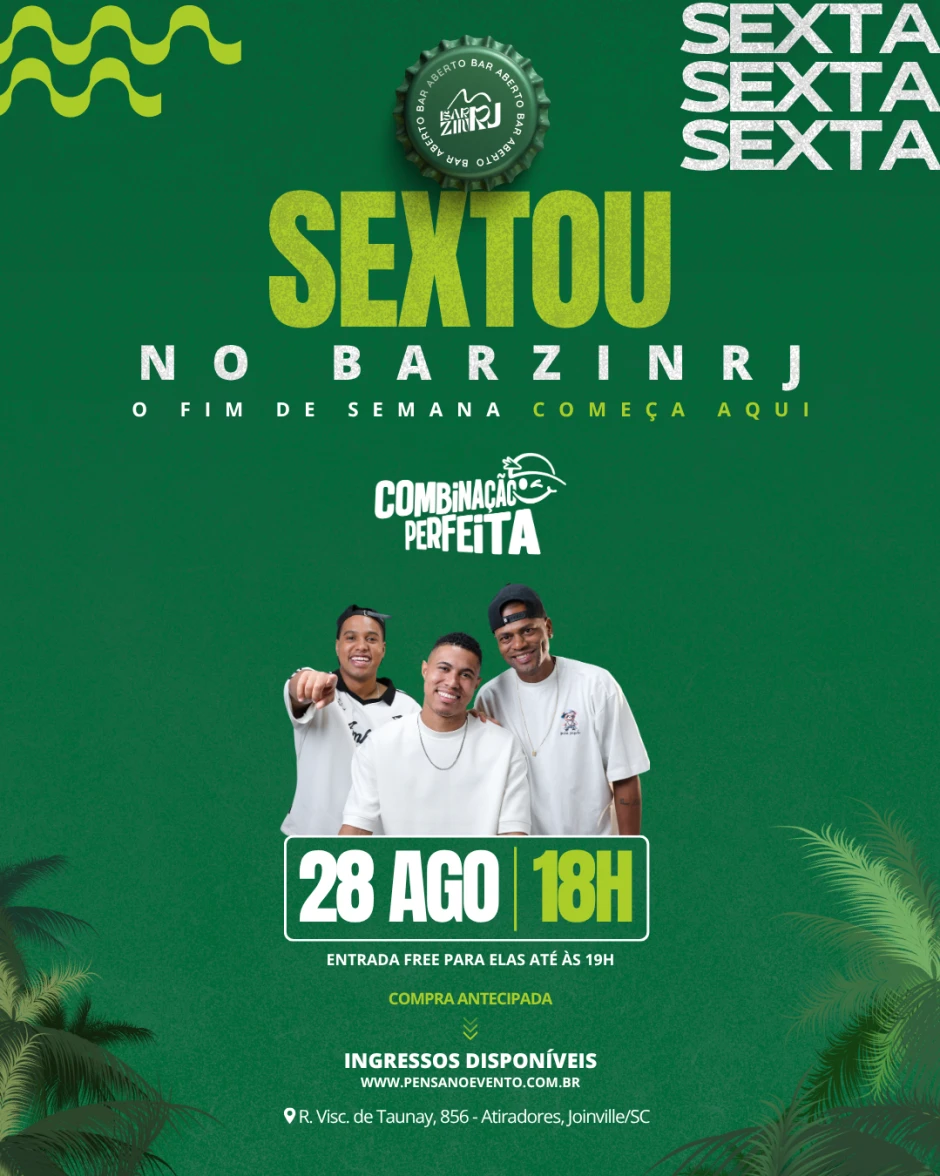 Sextou no BarzinRj: Combinação Perfeita