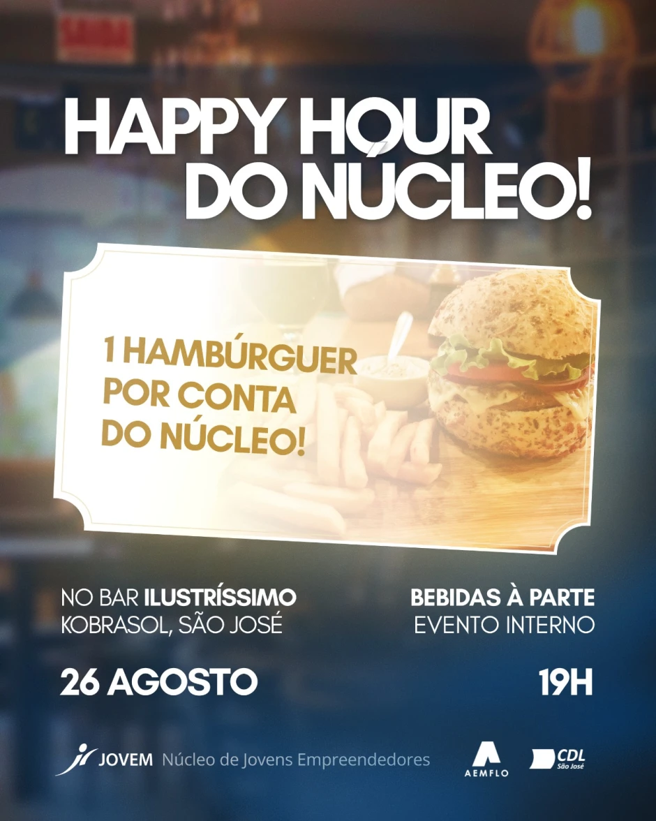HAPPY HOUR DO NÚCLEO JOVEM