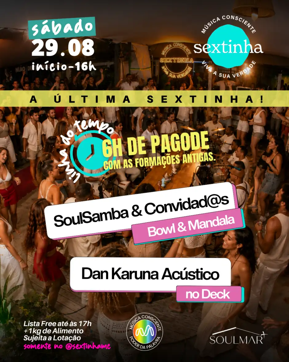 A Última Sextinha - 6h de Samba & Pagode!